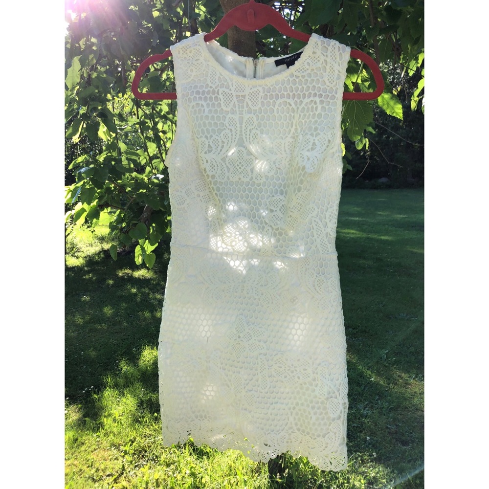 White Shift Dress